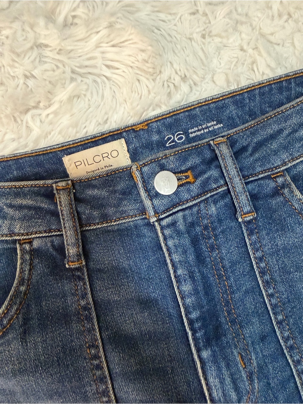 Pilcro Anthropologie The Ryan Relaxed High-Rise Flare - Picture 9 of 16